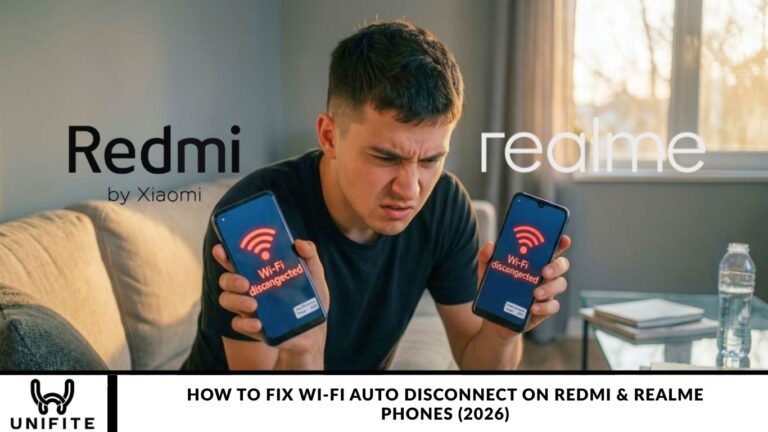 How to Fix Wi-Fi Auto Disconnect on Redmi & Realme Phones (2026) How to Fix Wi-Fi Auto Disconnect on Redmi & Realme Phones (2026)