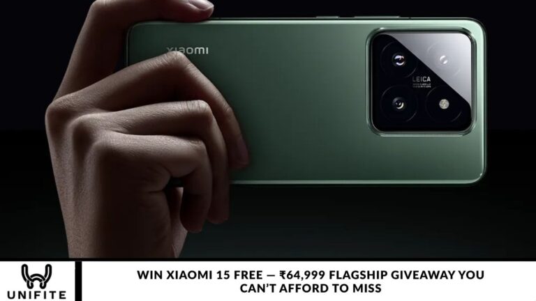 Win Xiaomi 15 Free — ₹64,999 Flagship Giveaway You Can’t Afford to Miss Win Xiaomi 15 Free — ₹64,999 Flagship Giveaway You Can’t Afford to Miss